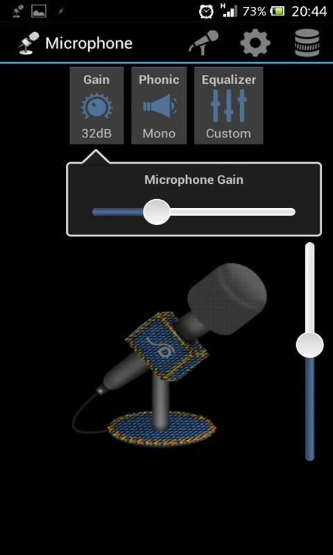 Microphone setting