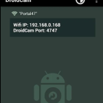 DroidCam portal