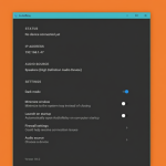 AudioRelay app setting